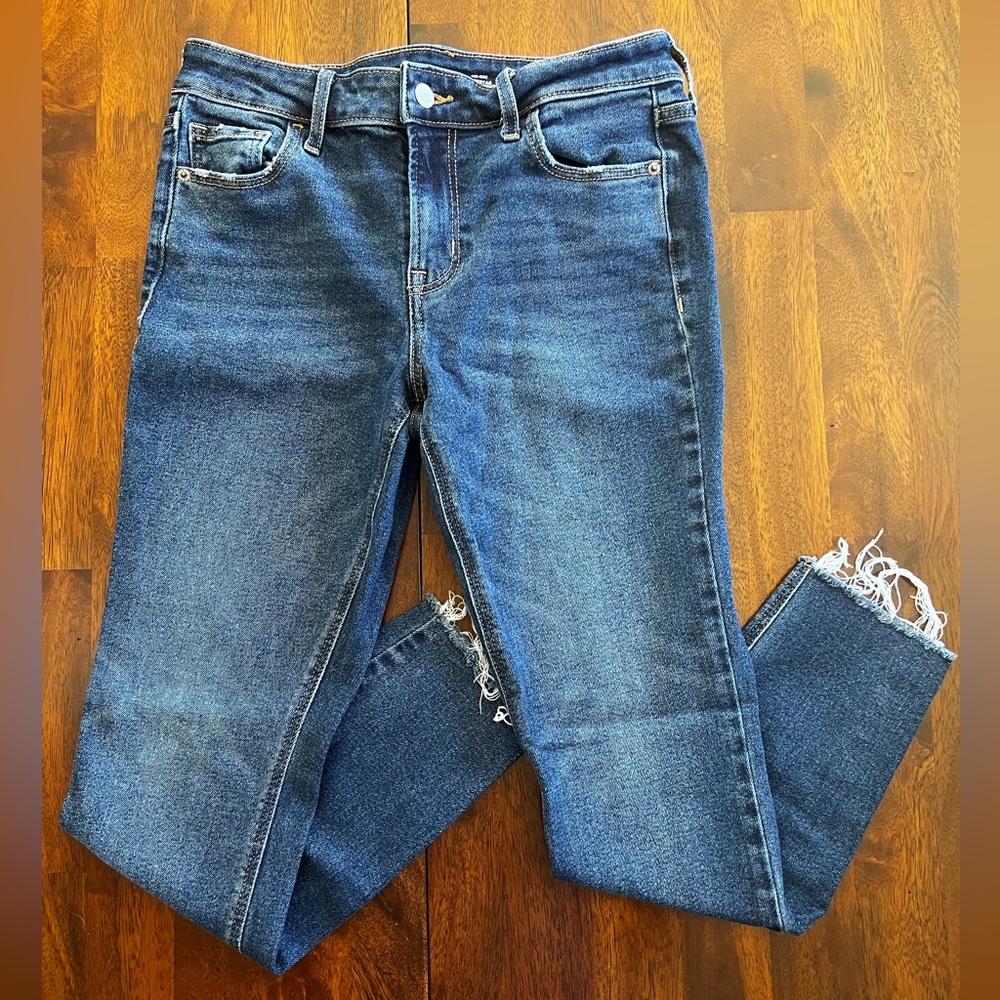 Old Navy Super Skinny Mid Rise Rockstar Jeans